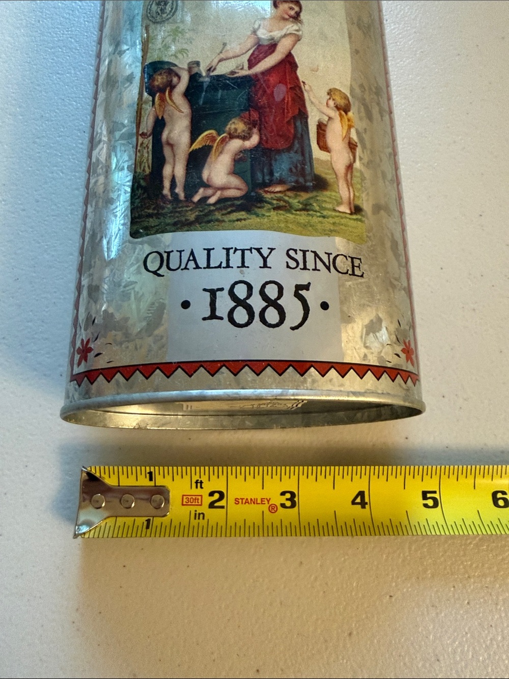 Primo Vintage Semolina Pasta Storage Canister - Silver - Picture 12 of 12